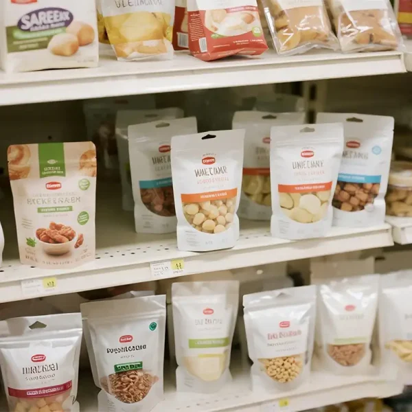 Nut Packaging Bag – Food Grade Plastic Stand Up Pouch