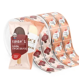 plastic roll film supplier for food and ice cream packaging